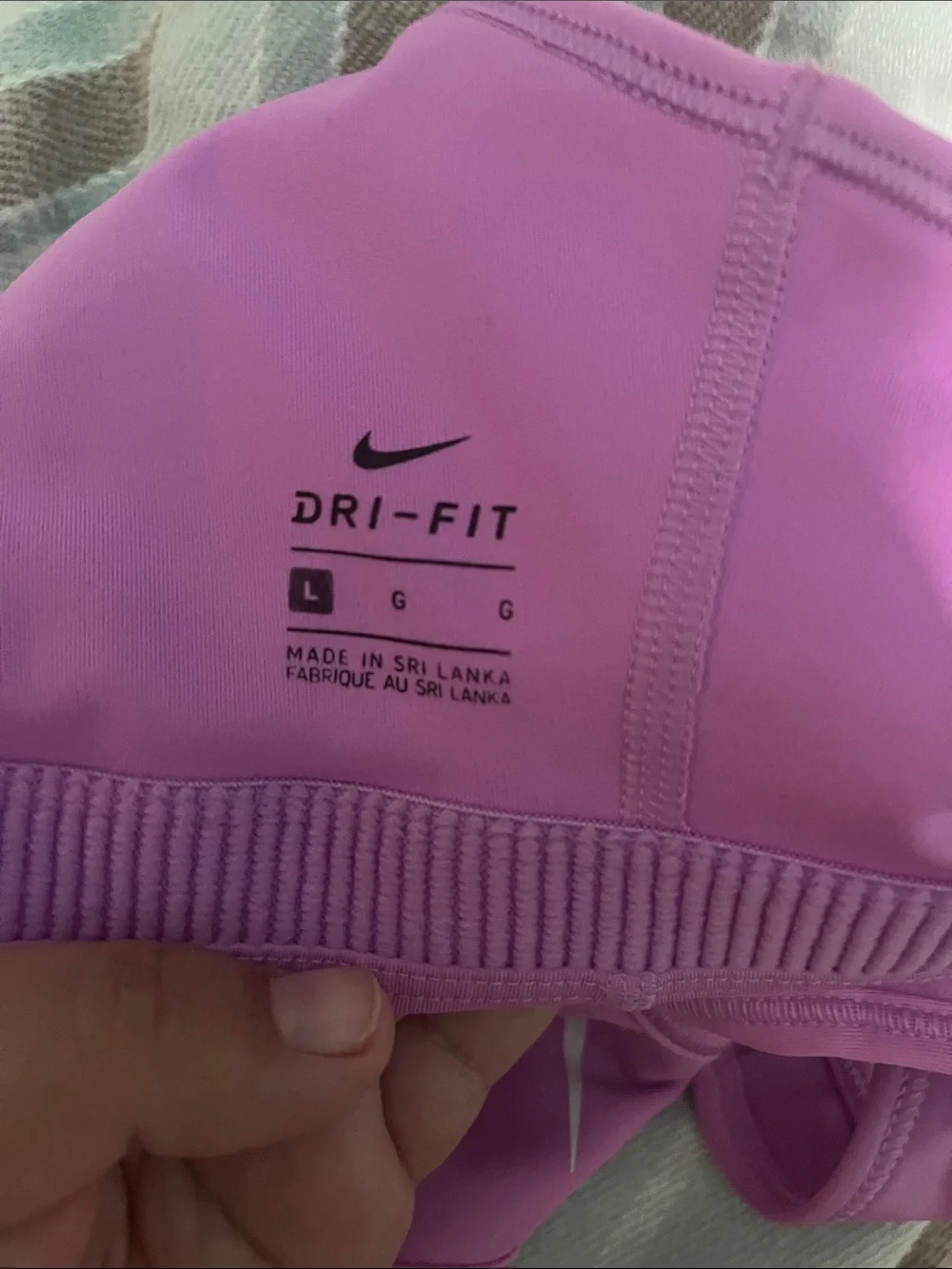 Nike Purple Racerback Sports Bra